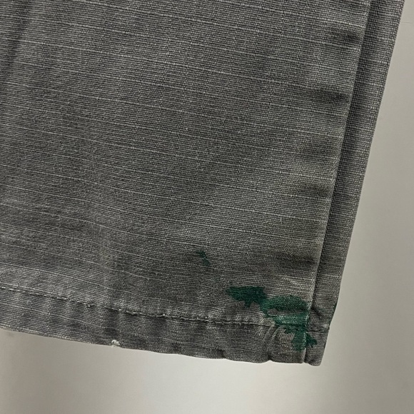 Craftsman 34x32 Painted Grunge Work Outdoor Painter Cargo Pants Jeans Baggy - Picture 9 of 11